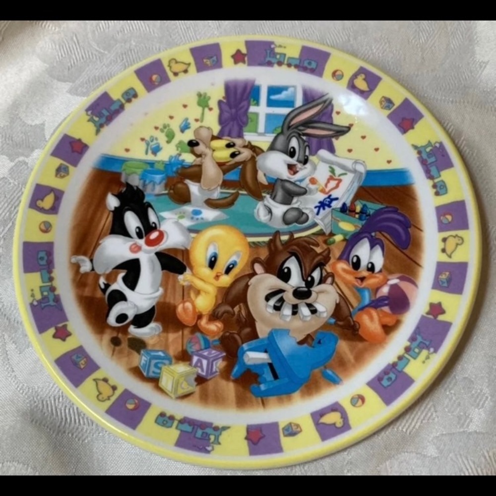 Baby Looney Tunes Wedgwood Plate 2000